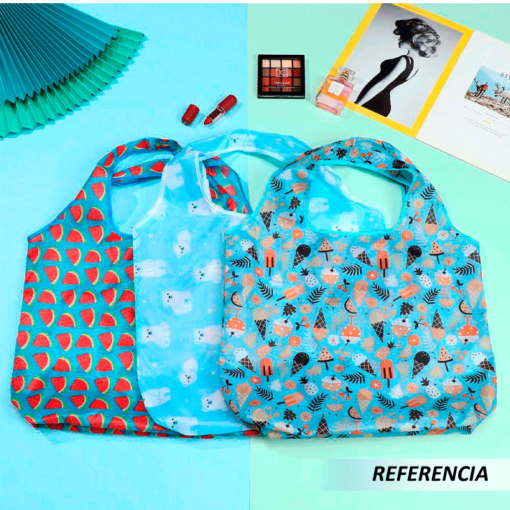 Bolsa de compras plegable reutilizable - Imagen 5