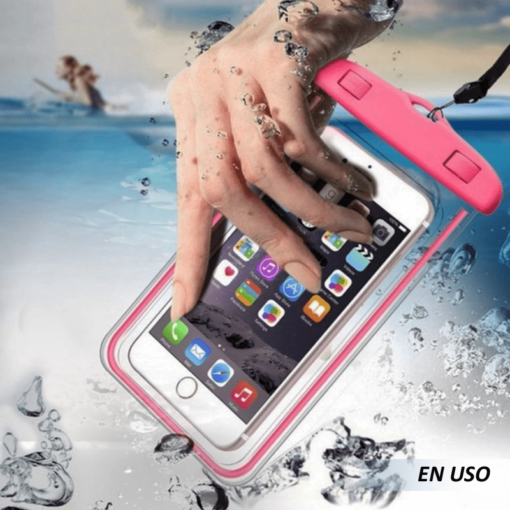 Funda impermeable para proteger el celular - Imagen 2