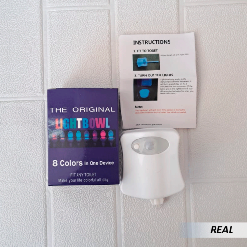 Luz led para inodoro con sensor de movimiento - Imagen 3