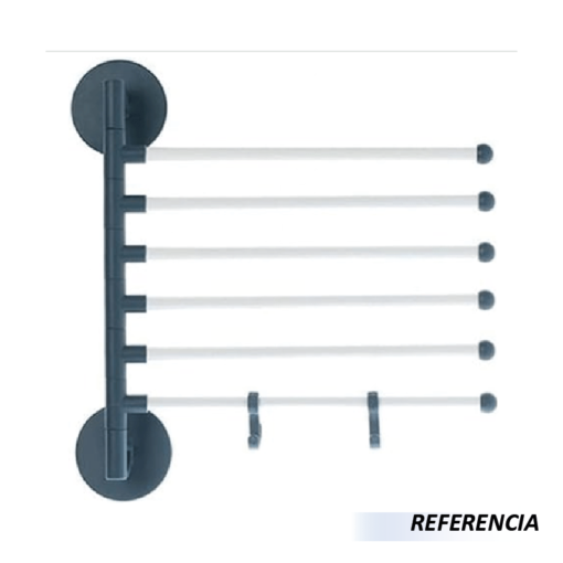 Toallero con ventosa elegante - Imagen 5
