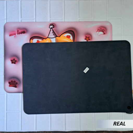 Alfombra de baño de absorción antideslizante 3D Visual - Imagen 3