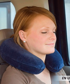 Almohada de viaje en forma de U de espuma