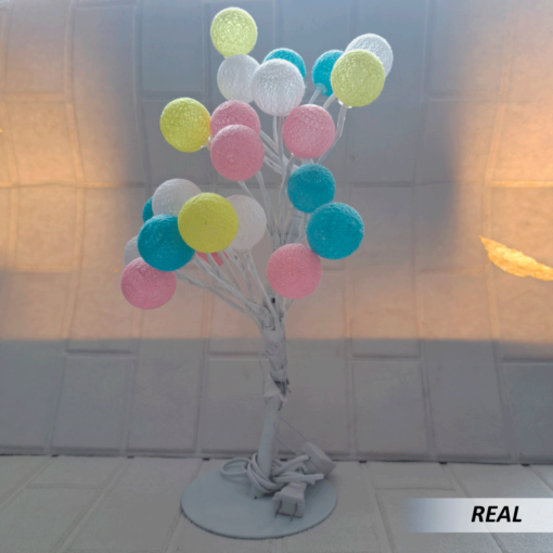 Luz de árbol de Bola de algodón - Imagen 3