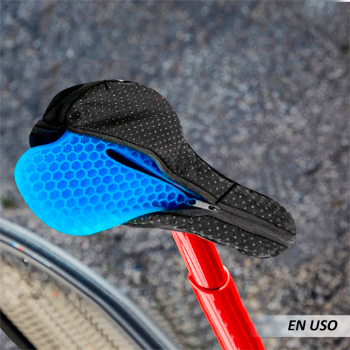 Cojín De Silicona Con Funda Para Asiento De Bicicleta