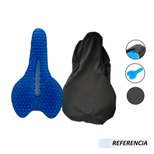 Cojín De Silicona Con Funda Para Asiento De Bicicleta - Imagen 5