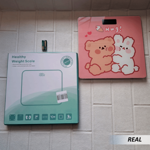 Báscula electrónica con dibujos animados para el hogar - Imagen 3