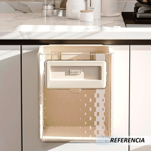 Cubo plegable de basura colgante para cocina - Imagen 4