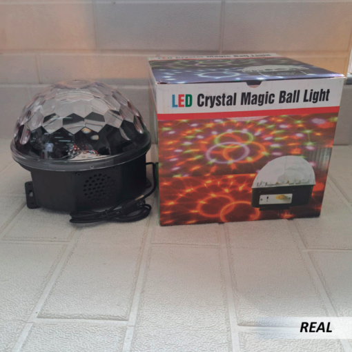 Bola giratoria mágica de cristal MP3 con bluetooth - Imagen 3