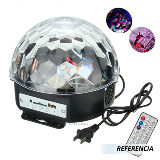 Bola giratoria mágica de cristal MP3 con bluetooth - Imagen 5