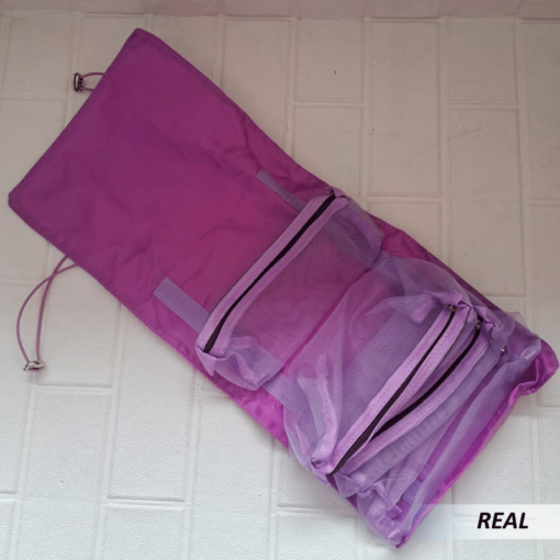 Bolsa de maquillaje enrollable para artículos de aseo personal - Imagen 4