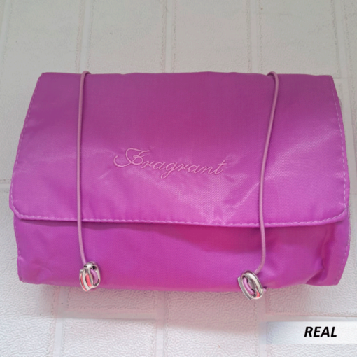 Bolsa de maquillaje enrollable para artículos de aseo personal - Imagen 3