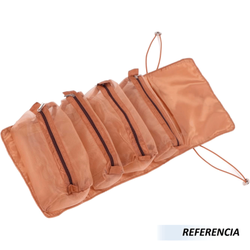 Bolsa de maquillaje enrollable para artículos de aseo personal - Imagen 5
