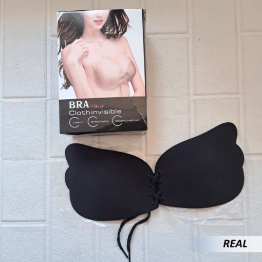 Brasier invisible adhesivo silicona mariposa beige. - Imagen 3