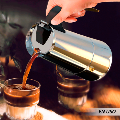 Cafetera Moka de acero inoxidable para el hogar