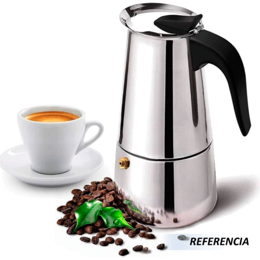 Cafetera Moka de acero inoxidable para el hogar - Imagen 3