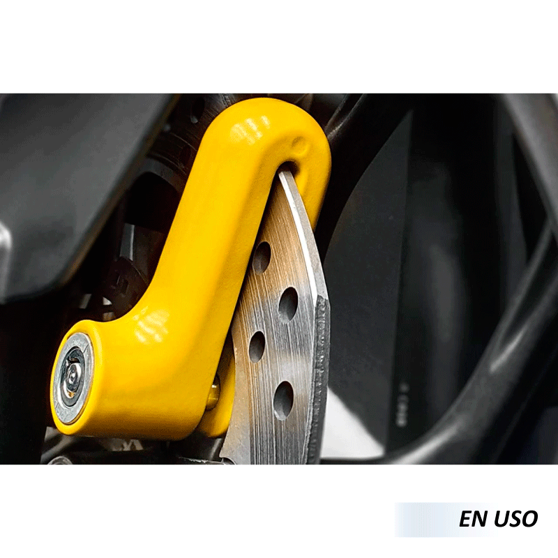 Candado de disco pequeño