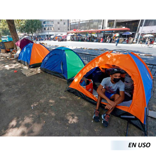 Carpa de 3personas de colores