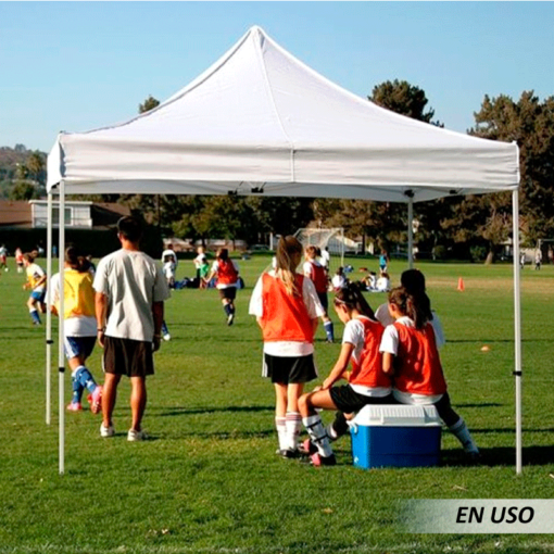 Carpa plegable 3x3 para exteriores
