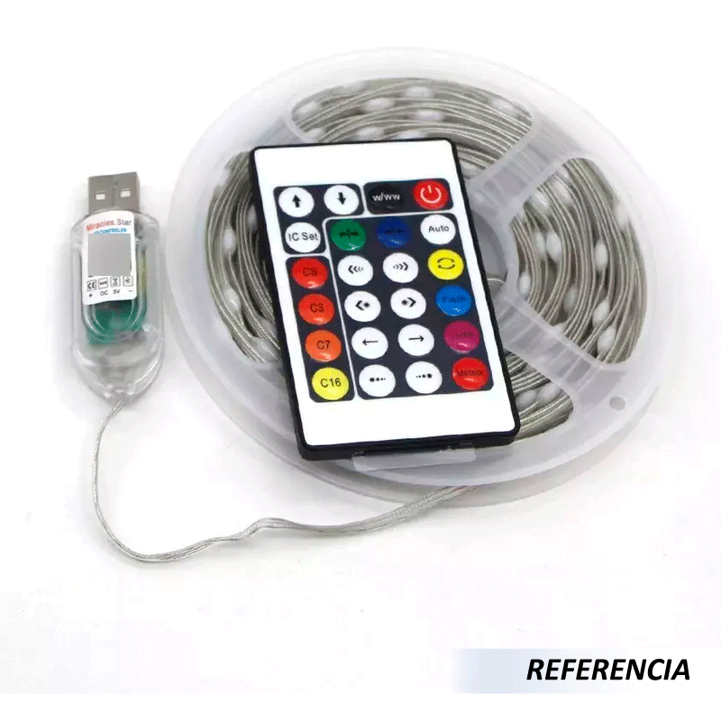 Cinta luz led RGB 10m - Imagen 5