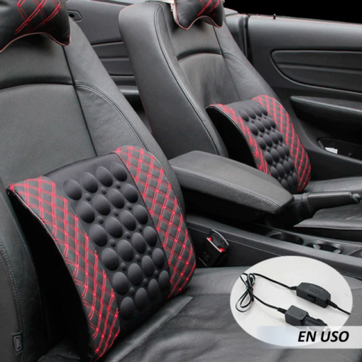 Cojín de masaje eléctrico para asiento de coche