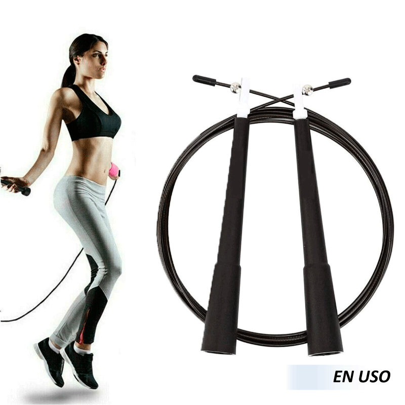 Cuerda de saltar de acero