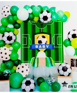 Decoración de fiesta de futbol