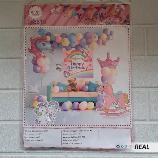 Decoración de fiesta de unicornio - Imagen 3