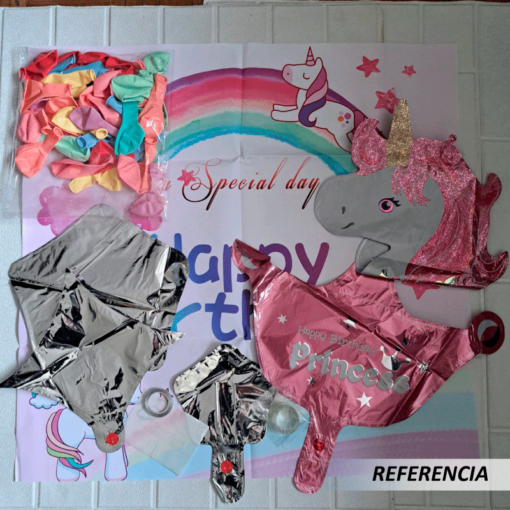 Decoración de fiesta de unicornio - Imagen 4