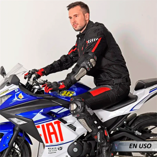 Rodilleras pro x de codo de motocicleta para hombres