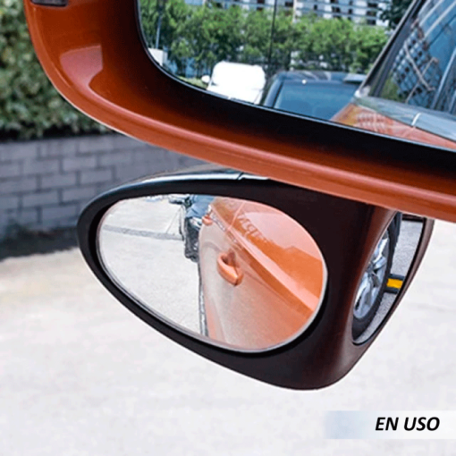 Espejo de punto ciego 2 en 1 para automóvil
