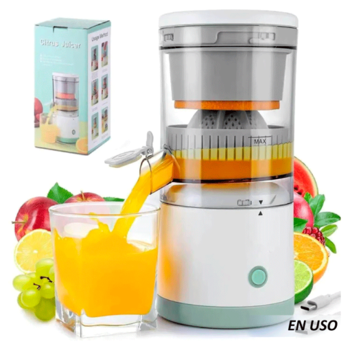 Mini Exprimidor De Jugo Eléctrico Portátil Recargable