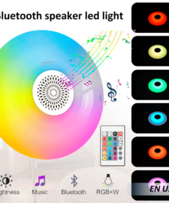 Foco Led Parlante Ufo Bluetooth Rgb Control