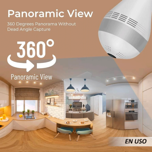 Bombilla V380 HD de 360 grados