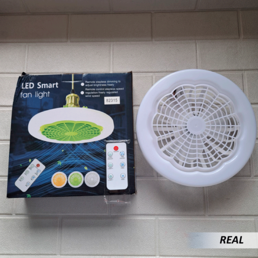  Foco ventilador de techo inteligente con Control remoto - Imagen 4