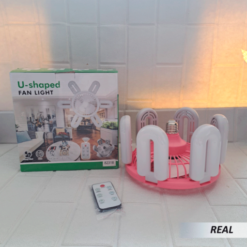 Foco ventilador con luz led plegable - Imagen 3