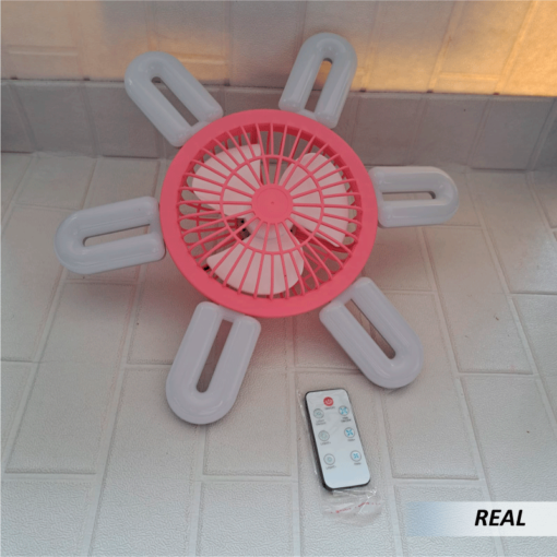 Foco ventilador con luz led plegable - Imagen 4