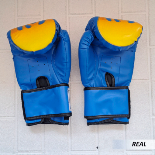 Guantes de boxeo estilo llama para adultos y niños - Imagen 4