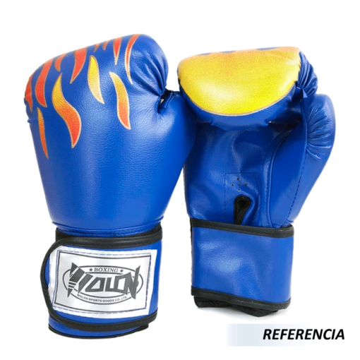 Guantes de boxeo estilo llama para adultos y niños - Imagen 5