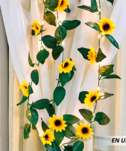 Guirnalda girasol para decoración