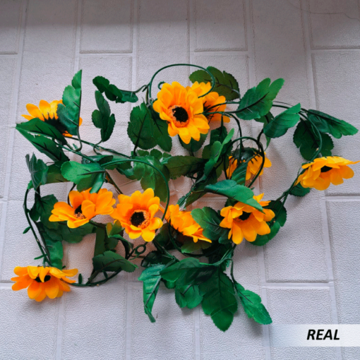 Guirnalda girasol para decoración - Imagen 3