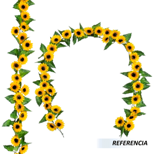 Guirnalda girasol para decoración - Imagen 5