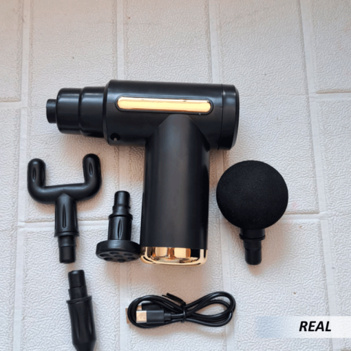 Masajeador pistola corporal eléctrico portátil - Imagen 4