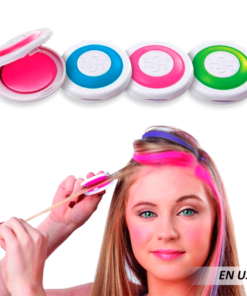 Kit de tiza temporal para el cabello Hot Huez