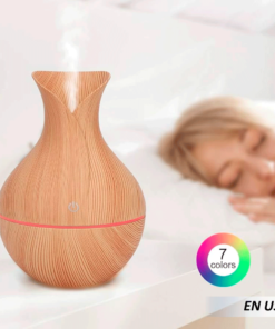 Mini humidificador en forma de florero