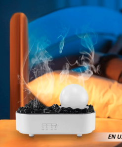 Humidificador de dormitorio de volcán simulado