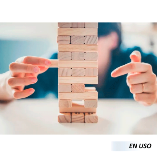 Jenga numérico con dado