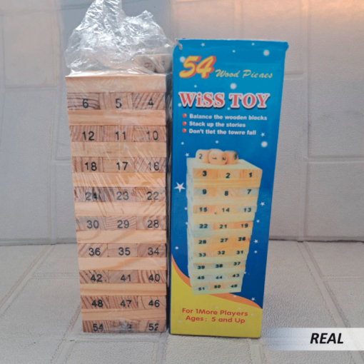 Jenga numérico con dado - Imagen 3