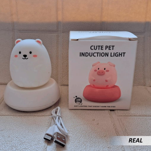 Lámpara led recargable de silicona con Sensor táctil - Imagen 3