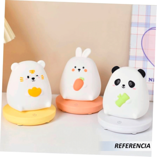 Lámpara led recargable de silicona con Sensor táctil - Imagen 5