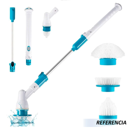 Fregadero eléctrico giratorio 360 inalámbrico con 3 cabezales - Imagen 5